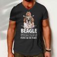 Official Dog Og The Coolest People On Planet 17 Beagle Dog Men V-Neck Tshirt