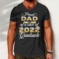 Proud Dad Of Class Of 2022 Senior Graduate Dad Men V-Neck Tshirt