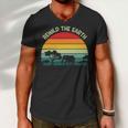 Rewild The Earth Animal Forest Earth Day Men V-Neck Tshirt