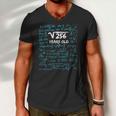 Square Root Of 256 16Th Birthday 16 Years Old Gift Men V-Neck Tshirt