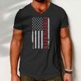 Thin Red Line Usa Flag Firefighter Gift For 4Th Of July Men V-Neck Tshirt