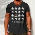 Think Different Build Gardens Not 558 Shirt Men V-Neck Tshirt