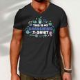 This Is My Gardening Garden Gangster 549 Shirt Men V-Neck Tshirt