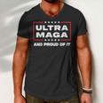 Ultra Maga Proud Ultra-Maga Men V-Neck Tshirt