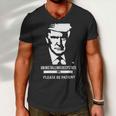 Ultra Maga Uninstalling Deep State Please Be Patient Funny Anti Biden Us Flag Pro Trump Trendy Men V-Neck Tshirt