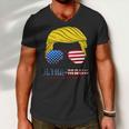 Ultra Maga Usa Maga Make America Great Again Men V-Neck Tshirt