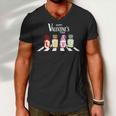 Valentinegnomecrosswalk Men V-Neck Tshirt