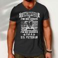 Veteran American Promilitary Us Soldiers Veterans Patriotics 186 Navy Soldier Army Military Men V-Neck Tshirt