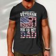 Veteran Dad 4Th Of July Or Labor Day Men V-Neck Tshirt