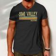 Vintage Retro Simi Valley California Vacation Gift Men V-Neck Tshirt