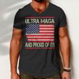 Vintage Ultra Maga And Proud Of It V2 Men V-Neck Tshirt