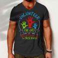 Volunteer - The Of Time Is Priceless 54 Trending Shirt Men V-Neck Tshirt