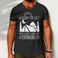 Weekend Forecast Camping With A Good 17 Shirt Men V-Neck Tshirt