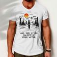 And She Lived Happily Ever After Men V-Neck Tshirt