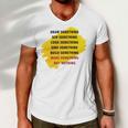 Anti Consumerism Men V-Neck Tshirt