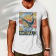 Blue Whale Animal Sea Zookeeper Gift Idea Men V-Neck Tshirt