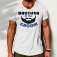 Brother Of The Groom Great Gift For The Brother Of The Awesome Groom Men V-Neck Tshirt