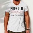 Buffalo Strong Pray For Buffalo Men V-Neck Tshirt