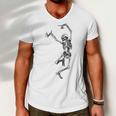 Dance With Death Men V-Neck Tshirt