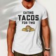 Eating Tacos For Two Men V-Neck Tshirt