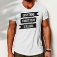 Everything I Want To Do Is Illegal Glitsh Sticker Design Funny Everything I Want To Do Is Illegal Stickers Men V-Neck Tshirt