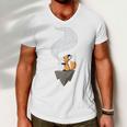 Fox Tea Men V-Neck Tshirt