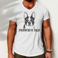 Frenchie Dad French Bulldog Dog Lover Funny Men 605 Trending Shirt Men V-Neck Tshirt