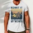 Funny Camping Admit It You Taste My 57 Shirt Men V-Neck Tshirt