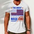 Funny The Return Of The Ultra Maga King Flag Gift Men V-Neck Tshirt