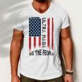 Funny Ultra Maga Vintage American Flag Ultramaga Retro Men V-Neck Tshirt