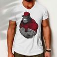 Gorilla Muscle Men V-Neck Tshirt