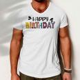 Happy Birthday V2 Men V-Neck Tshirt