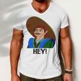 Hey V2 Men V-Neck Tshirt