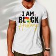 I Am Black History V2 Men V-Neck Tshirt