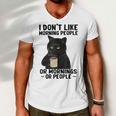 I Dont Like Morning People Or Mornings Or People V3 Men V-Neck Tshirt