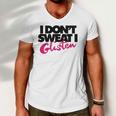 I Dont Sweat I Glisten For Fitness Or The Gym Men V-Neck Tshirt