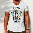 I Really Like Fairy Penguin Ok Men V-Neck Tshirt