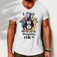 I Really Like Wizard Penguin Ok Men V-Neck Tshirt