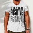 I Tested Positive For Swag-19 Men V-Neck Tshirt