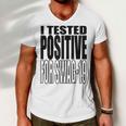 I Tested Positive For Swag-19 Men V-Neck Tshirt