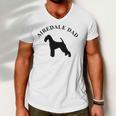 Mens Airedale Dad Airedale Terrier Owner Gift Men V-Neck Tshirt