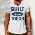 Mens Built Dad Tough Build Dad Car Guys Mechanic Workout Gym V2 Men V-Neck Tshirt