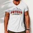 Mens Its Not A Dad Bod Its A Father Figure Fathers Day Gift Men V-Neck Tshirt