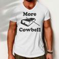 Mens More CowbellShirt Funny Novelty Sarcastic Graphic Adult Humor Tee 175 Trending Shir Men V-Neck Tshirt