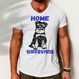 Miniature Schnauzer Home Supervisor Child Wrangler Multi Tasking Dog Men V-Neck Tshirt