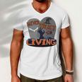 Never Trust The Living Men V-Neck Tshirt