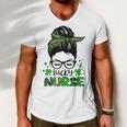 One Lucky Nurse St Patricks Day For Women Funny Nurse Men V-Neck Tshirt