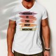 Patience Is The Best Medicine Men V-Neck Tshirt