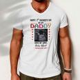 Personalized Happy 1St Fathers Day As My Daddy Mug Men V-Neck Tshirt