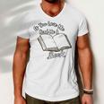 Premium If You Love Me Read Me A Book - Books Lovers Men V-Neck Tshirt